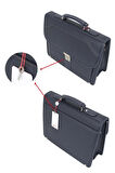 Case Club 2002 Notebook Laptop Evrak Çantası 15.6'İnç 5 Bölmeli Su Geçirmez Omuz Askılı