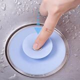 Lavabo Süzgeç Vakum Silikon Süzgeç ve Tıpa Tıkanma Önleyici