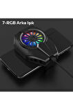 Dl06 Rgb Led Cep Telefon Soğutma Fanı Radyatör Soğutucu Fan