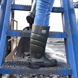 Polly Boot X-POWER S5 Kompozit Burunlu İş Çizmesi (Yeşil-Siyah)