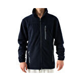 KANT Lüks Tam Fermuarlı 3 Cepli Polar Lacivert (300gr/m2)