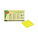 3M Scotch-Brite Mikrofiber Temizlik Bezi Sarı (10 Adet/Paket)