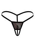 İç Giyim Kadın Mini Siyah  G String