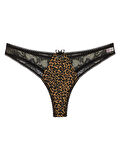 Büyük Beden Leopar Desenli  G String Bato Külot