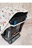 Bebek Müslin Oto Koltuk Puset Kılıfı