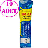 Meo Tavuklu Ciğerli ve Keçi Sütlü Kedi Likit Ödül Tekli 15 Gr 10 AD