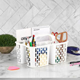 3 Bölmeli Organizer Düzenleyici Sepet Kaşıklık
