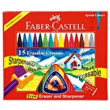 Faber Castell Silinebilir Mum Boya 15 Renk 122715