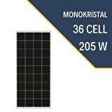 Lexron 205Watt Monokristal Güneş Paneli