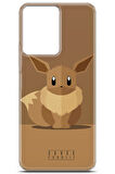 Vivo Y16 uyumlu Pokemon 40 UV Silikon Eevee Pokemon