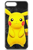 Apple iPhone 7 Plus uyumlu Pokemon 8 Parlak Baskılı Pastel Picachu
