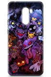 Xiaomi Pocophone F1 uyumlu Pokemon 17 UV Kapak Pokemon Hayaletler