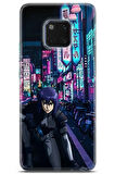 Huawei Mate 20 Pro uyumlu Manga 17 UV Silikon Cyberpunk Ghost in the shell