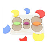AHŞAP PUZZLE ANAN ARA RENKLER 