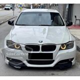 BMW E90 LCİ Makyajlı Kasa 2008-2011 3 Serisi Batman Yarasa Ayna Kapağı Piano Black ABS Plastik
