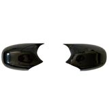 BMW E90 LCİ Makyajlı Kasa 2008-2011 3 Serisi Batman Yarasa Ayna Kapağı Piano Black ABS Plastik