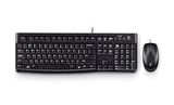 LOGITECH MK120 TR Q USB KABLOLU KLAVYE VE MOUSE SET SIYAH 920-002560