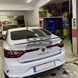 Sts Oto Aksesuar Renault Megane 4 Sedan Kasa Uyumlu Bagaj Üstü Spoiler Piano Black