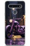 LG K41S uyumlu Otomoto 30 UV Lans Mor Harley Motor