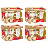 Cafe Crown Latte 16'lı Paket + Bardak Hediyeli x 4 Adet