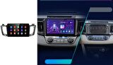 Toyota RAV4 (2013+) Uyumlu Android Multimedya Sistemi – 4 Çekirdek İşlemci, 4GB RAM, 64GB Hafıza, CarPlay & Android Auto, Geri Görüş Kamerası