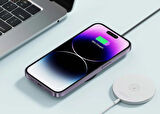 Kablosuz MagSafe Wireless Manyetik Hızlı Şarj Smartphone iPhone Magnetic Metal Type-c 15W