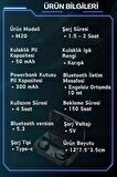 M20 Powerbankli Şarj Göstergeli Kulakiçi Kablosuz Dokunmatik Bluetooth Kulaklık Yüksek Ses Kaliteli