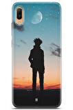 Huawei Y6 2019 uyumlu Manga 7 HD UV Baskı Gojo Satoru Jujutsu Kaisen
