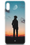 Huawei Y6 2019 uyumlu Manga 7 HD UV Baskı Gojo Satoru Jujutsu Kaisen