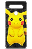 LG K41S uyumlu Pokemon 8 UV Tasarım Pastel Picachu
