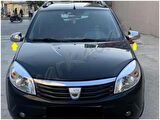 WOC Chrome Dacia Sandero Krom Ayna Kapağı 2006-2012 2 Parça Abs Krom