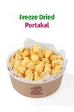 Freeze Dried Portakal Dondurularak Kurutulmuş Küp Dilim 140 Gr