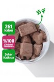Freeze Dried Çikolatalı Küp Dondurma Dondurularak Kurutulmuş Tatlı 55 Gr