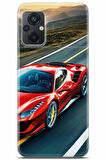 Xiaomi Poco M5 uyumlu Otomoto 25 Kab Kırmızı Ferrari