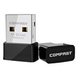 Schulzz Comfast 650 Mbps USB Mini Wifi Adaptörü RTL811 5GHz Kablosuz Alıcı