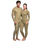 Yetişkin Termal İçlik - Thermoform - Heavy - Unisex - Kum