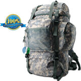 Savage Ventura 70LT. Gri Dijital Kamuflaj Sırt Çantası (HH03205)