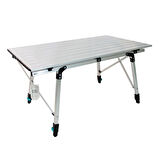 Katlanabilir Alüminyum Kamp Masası - Akordion - Madfox Moonlite -Silver - 546248