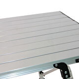 Katlanabilir Alüminyum Kamp Masası - Akordion - Madfox Moonlite -Silver - 546248