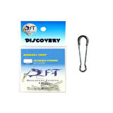 DFT CJS040 Hawai Snap Nikel Klips (10'lu) No:4