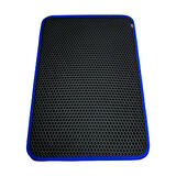 Cattie Altıgen Kum Toplayıcı Fonksiyonel Kedi Paspası Mavi 37*50 cm