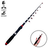 Teleskopik Olta Kamışı - 240 cm - Mini - Capelin - Fishack