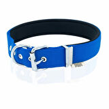 Doggie Konfor Dokuma Kemikli Boyun Tasması Royal Blue 3.0*42-50 cm (DSBT-3062 M)