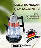 ERATEC | Tm-53 | Tam Otomatik Konuşan Akıllı Çaydanlık (SİYAH)