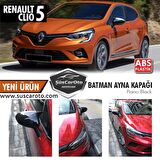 Renault Clio 5 2019 Sonrası Batman Yarasa Ayna Kapağı Piano Black ABS Plastik