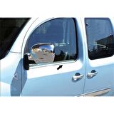 WOC Chrome Renault Kangoo Krom Cam Çıtası 2004-2007 2 Parça Paslanmaz Çelik
