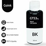 Goink HP GT53XL Siyah Muadil Mürekkep - 135 ml