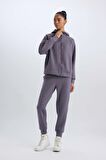 DeFactoFit Sporcu Jogger Eşofman Altı Beli Lastikli Standart Fit Standart Paça Standart Boy D8591AX24AUPR466