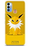 Tecno Spark 7T uyumlu Pokemon 35 HD Baskı Jolteon Pokemon