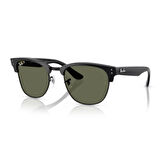 Ray-Ban RB 0504S 67839A 51 Clubmaster Reverse Polarize Unisex Kare Siyah Kemik Güneş Gözlüğü